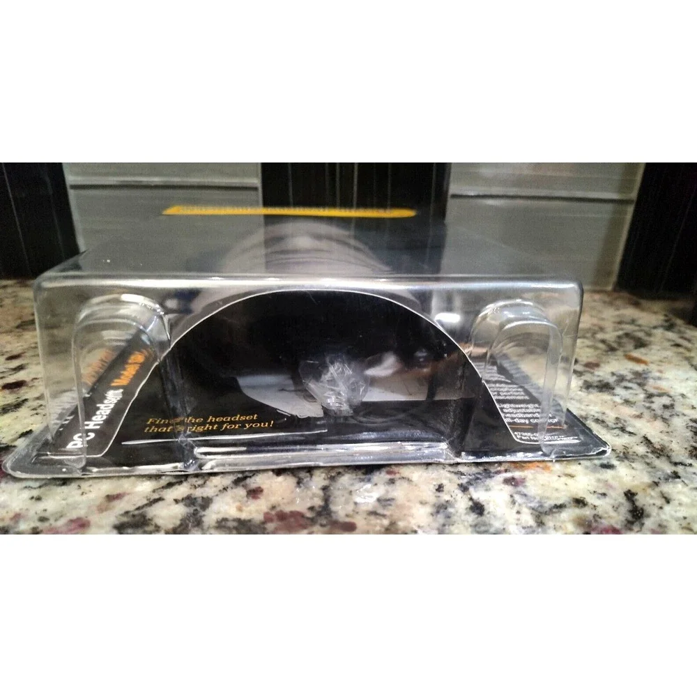 Plantronics‎ Model SR1 Speach Recognition Microphone PC Headset Blue. OPEN BOX